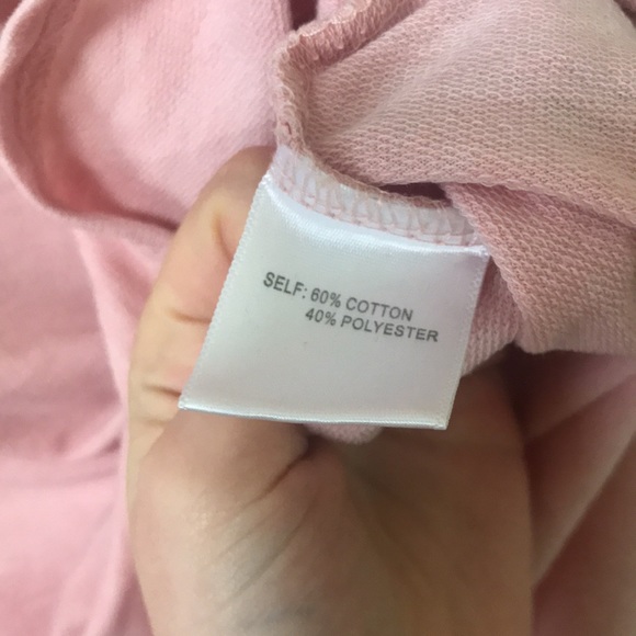 Love & Delancey Pink Short Sleeve Button Top - Picture 5 of 6